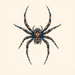Painterly Spider Tattoo