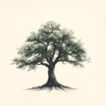 Painterly Tree Tattoo