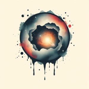 Painterly Universe Tattoo