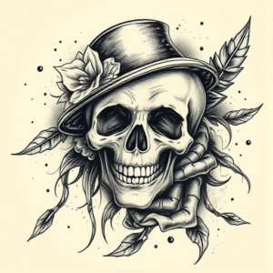 Painterly Voodoo Tattoo