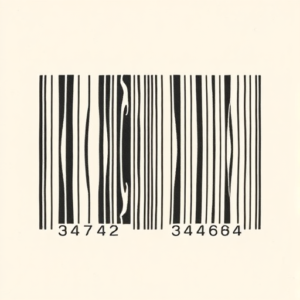 Pastel Barcode Tattoo