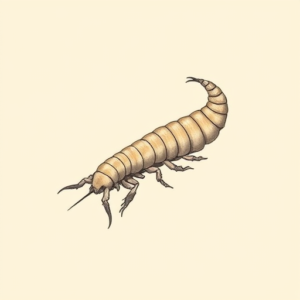 Pastel Centipede Tattoo