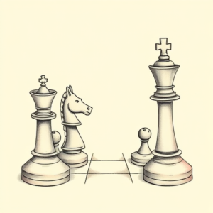 Pastel Chess Tattoo