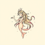 Pastel Color Aquarius Tattoo