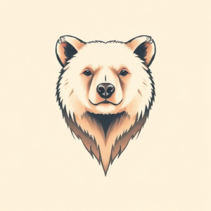 Pastel Color Bear Tattoo