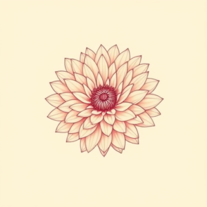 Pastel Color Chrysanthemum Tattoo
