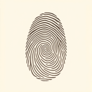 Pastel Color Fingerprint Tattoo