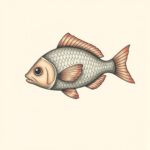 Pastel Color Fish Tattoo