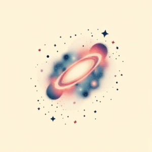 Pastel Color Galaxy Tattoo