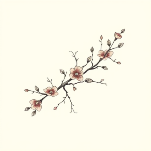 Pastel Color Kintsugi Tattoo