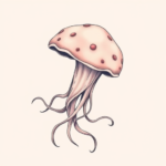 Pastel Color Medusa Tattoo