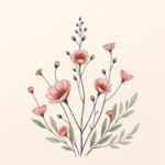 Pastel Color Nature Tattoo