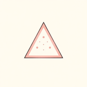 Pastel Color Triangle Tattoo