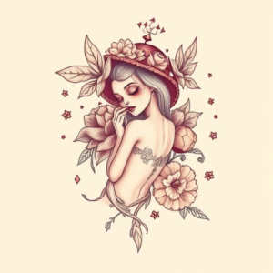 Pastel Color Voodoo Tattoo