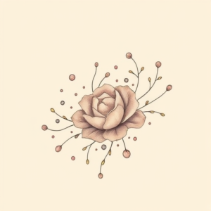 Pastel Color Water Tattoo