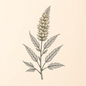 Pastel Color Weed Tattoo