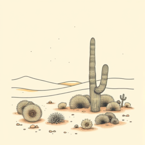 Pastel Desert Tattoo