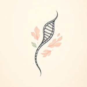 Pastel Dna Tattoo