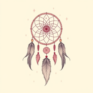 Pastel Dreamcatcher Tattoo