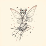 Pastel Fairy Tattoo