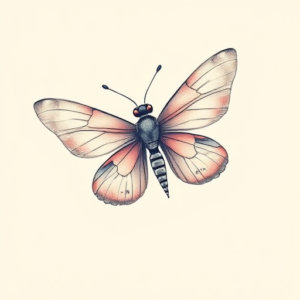 Pastel Firefly Tattoo