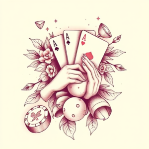 Pastel Gambling Tattoo