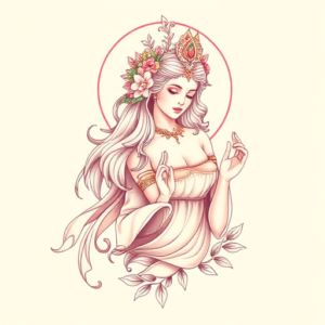 Pastel Goddess Tattoo