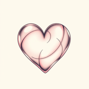 Pastel Heart Tattoo