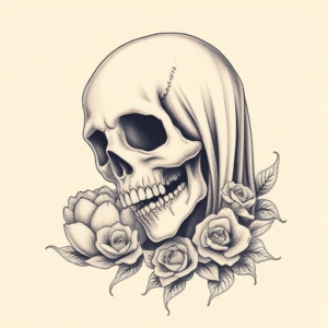 Pastel Horror Tattoo
