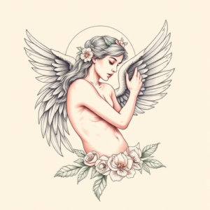 Pastel Icarus Tattoo