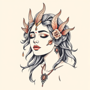 Pastel Kali Tattoo