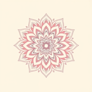 Pastel Mandala Tattoo