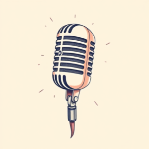 Pastel Microphone Tattoo