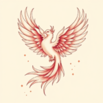 Pastel Phoenix Tattoo