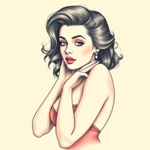 Pastel Pinup Tattoo