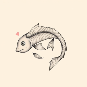 Pastel Pisces Tattoo