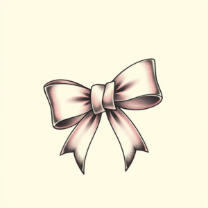 Pastel Ribbon Tattoo