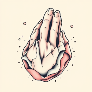 Pastel Rock Tattoo