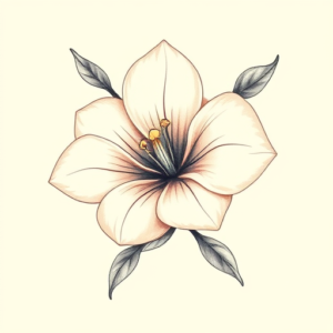 Pastel Sampaguita Tattoo