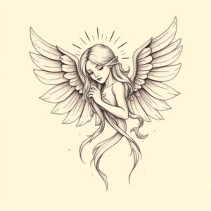 Pastel Seraphim Tattoo