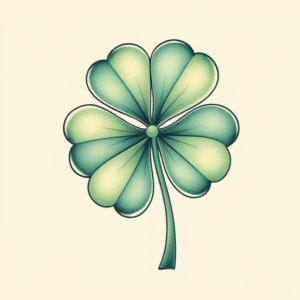 Pastel Shamrock Tattoo