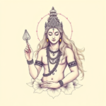 Pastel Shiva Tattoo