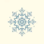 Pastel Snowflake Tattoo