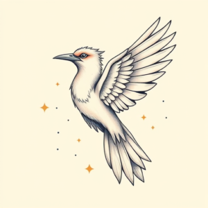 Pastel Thunderbird Tattoo