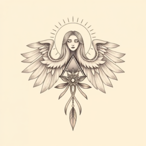 Pastel Trinity Tattoo