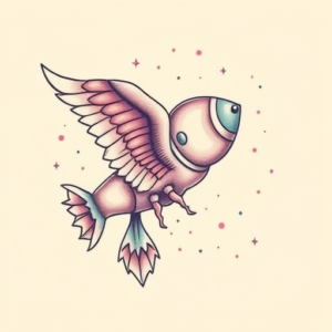 Pastel Turbo Tattoo