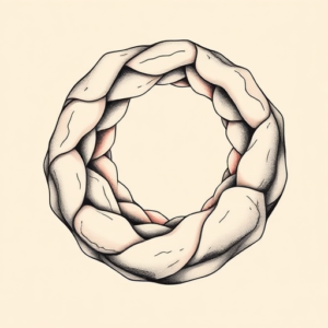 Pastel Wormhole Tattoo