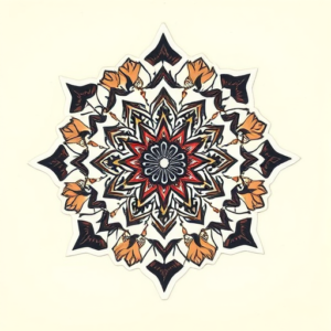 Patchwork Mandala Tattoo