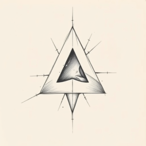 Pencil And Marker Outline Ace Tattoo