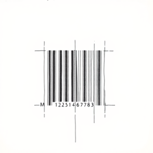 Pencil And Marker Outline Barcode Tattoo